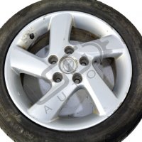 Алуминиеви джанти 5x114.3 с гуми R16 Mazda 6 (GH)(2007-2013) ID:91308, снимка 4 - Части - 39173774