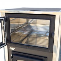Готварска печка на дърва ABC Concept 2 mini Air 10 kW, ефективност 76,7%, снимка 5 - Други стоки за дома - 39914487
