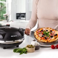 Фурна за пица Ariete 917, 1200 W, шамот с незалепващо покритие, максимална температура 400 °C, снимка 7 - Печки, фурни - 39970304