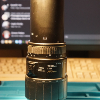 ретро обектив Sigma APO 70-300 Pentax PK mount manual focus, снимка 2 - Обективи и филтри - 44738520