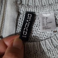 Дамски къс пуловер HM 38 s/m-10лв. намаление, снимка 5 - Блузи с дълъг ръкав и пуловери - 39436961