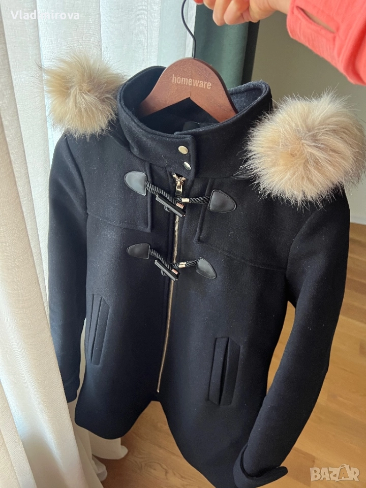 Дамско вълнено палто Mango, снимка 1