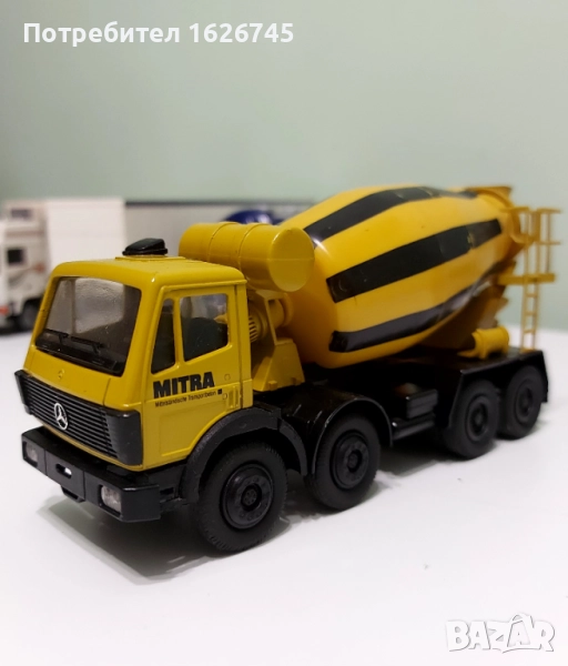 Mercedes-Вenz бетоновоз Conrad 1:50, снимка 1
