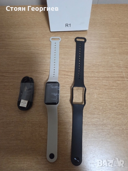 Чисто нов смарт часовник с 2 каишки, снимка 1