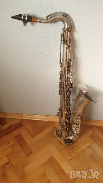 Посребрен саксофон Amati Kraslice Classic Deluxe, снимка 1