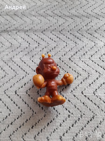 Стара фигурка,смърф, снимка 1