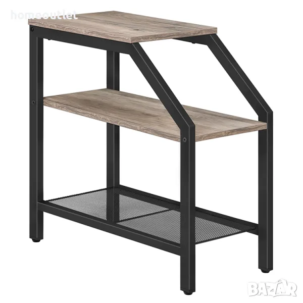 ПРОМОЦИЯ Странична помощна маса с 3 нива на съхранение BG60BZ01, снимка 1