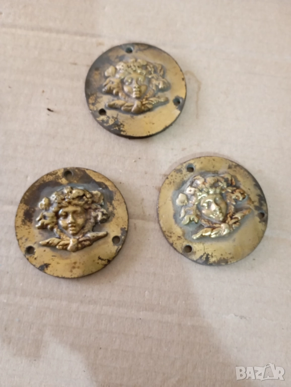 Комплект три барокови орнамента,апликации, снимка 1