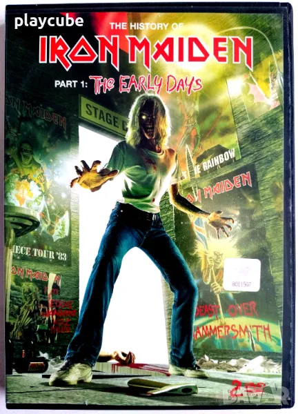 Iron Maiden - The Early Days na 2 DVD - БГ издание, снимка 1