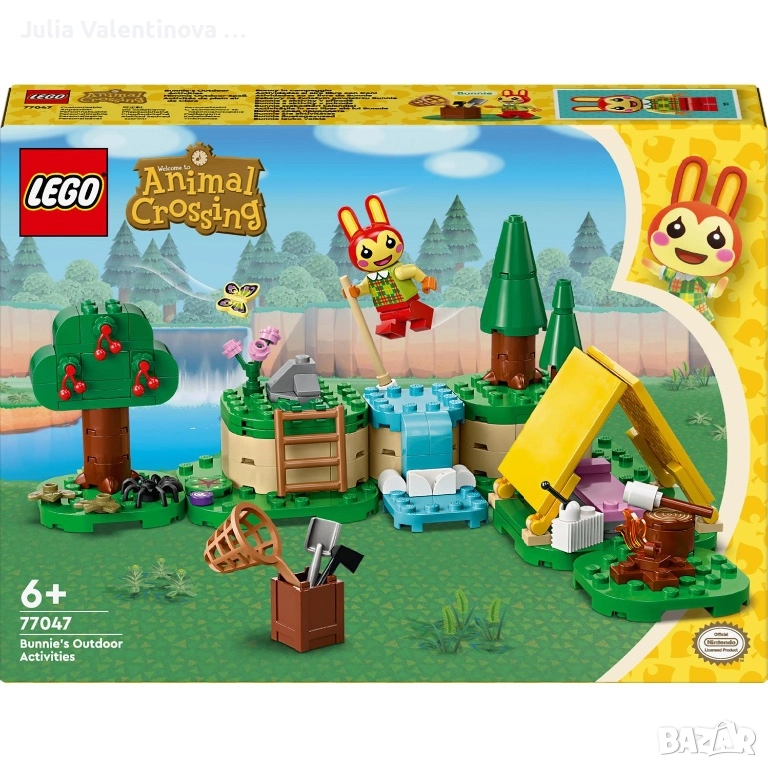 Конструктор LEGO Animal Crossing - Бъни сред природата (77047), снимка 1