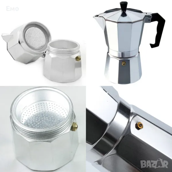 Алуминиева кафеварка за 6 кафета, снимка 1