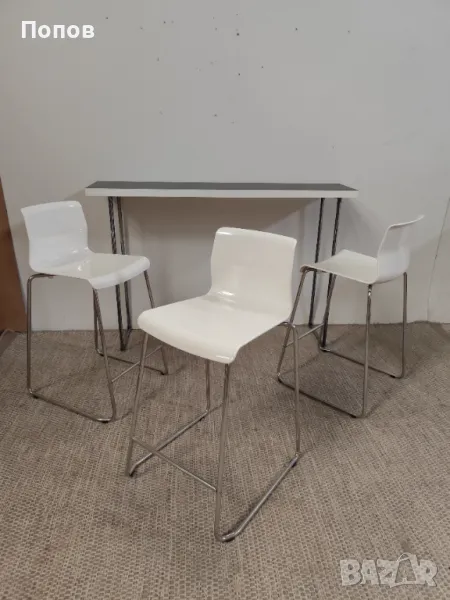 Комплект бар столове, снимка 1
