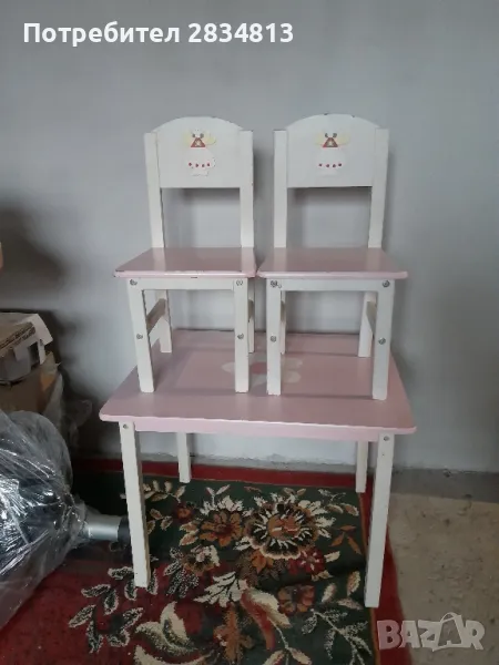 Детски маса и столчета, снимка 1