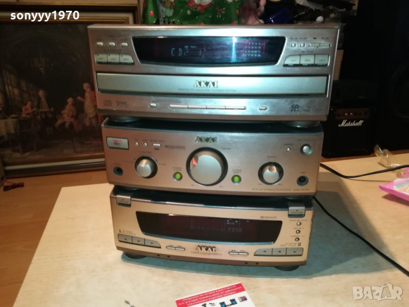 AKAI AX-810+AKAI TC-813R 1502222048, снимка 1