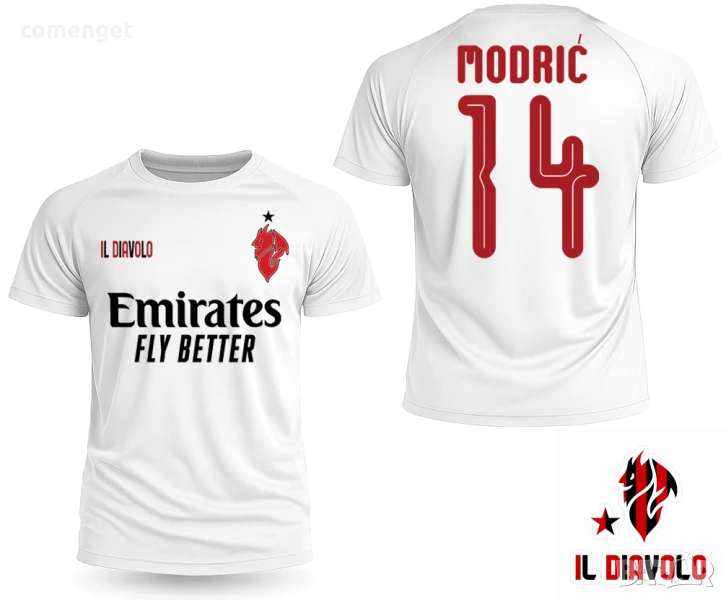 DR-FIT 2025! Фланелки AC MILAN / МИЛАН С ИМЕ И НОМЕР ПО ИЗБОР! Още над 10 отбор , снимка 1