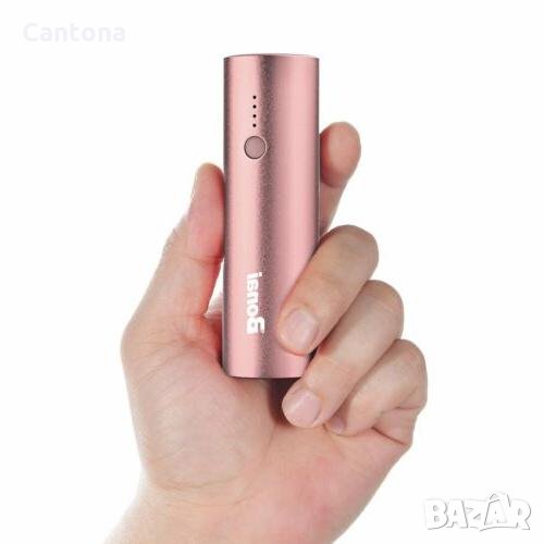Ултра компактен Power Bank за iPhone, iPad, 5800 mAh, 2.1 A, розово злато, снимка 1