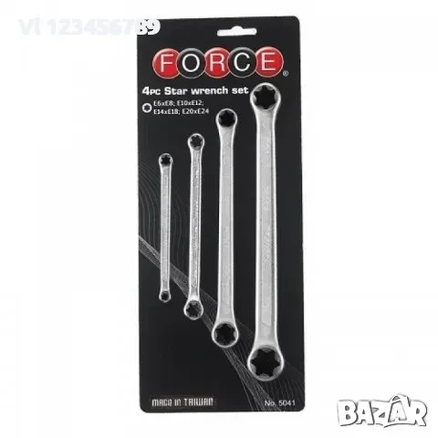 К-т ключове еврейска звезда от Е6 до Е 24 4 части, снимка 1