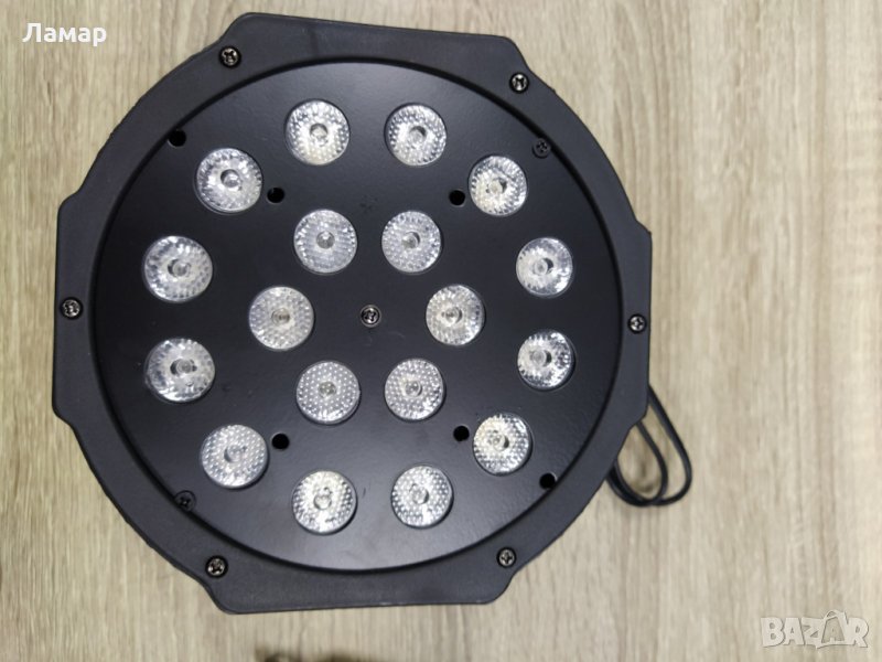 Украса, светлинен ефект, лед led коледни светлини, диско, пара, пар ефект, сценично осветление, снимка 1