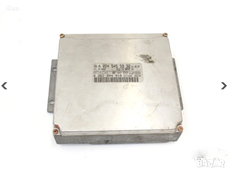 Компютър двигател Mercedes M112 V6 0245455932 W220 W210 BOSCH 0261204918, снимка 1