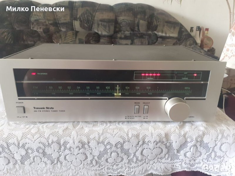 TRANSONIC STRATO T 4004 STEREO TUNER VINTAGE MADE IN JAPAN , снимка 1