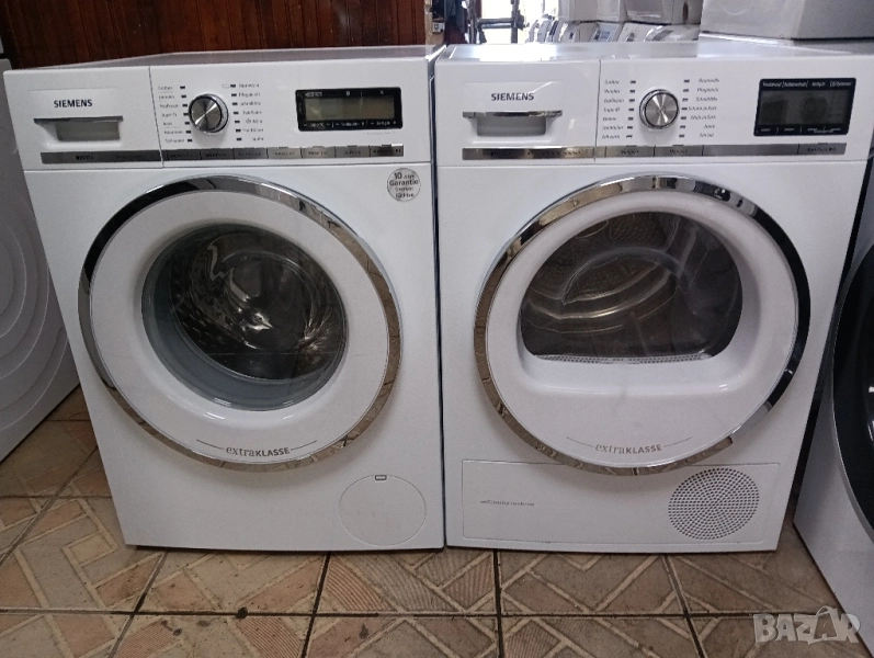 Комплект пералня и сушилня Сименс Siemens IQ 890 A+++ Made in Germany Гаранция!, снимка 1