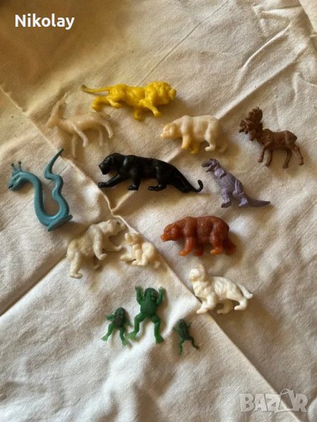 Колекционерски 14 бр. ретро vintage животни 80-те , снимка 1