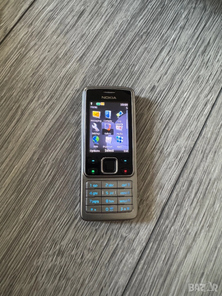Nokia 6300 Silver Метален панел, снимка 1