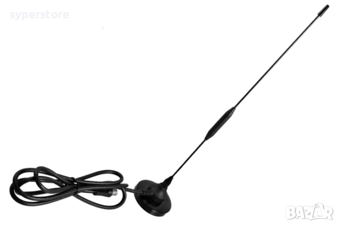 Антена за телевизор DVB-T цифрова дълго рамо 20 dB Digital One SP00383 магнитна стойка, снимка 1