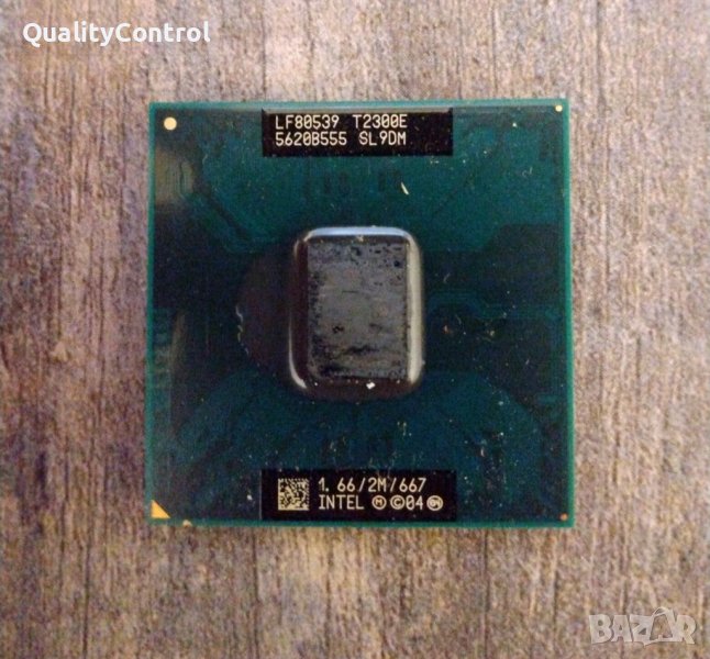 Процесор за лаптоп - Intel Core Duo T2300E (2M Cache, 1.66 GHz, 667 MHz FSB) - изряден, снимка 1