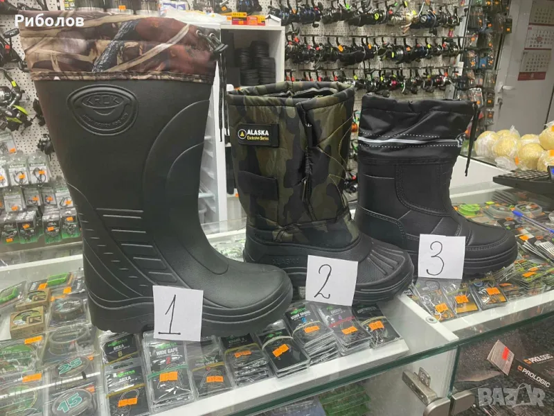 олекотени ботуши с термо чорап , снимка 1