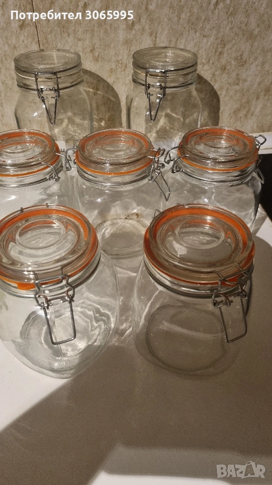 буркани със здраво затваряне, снимка 1