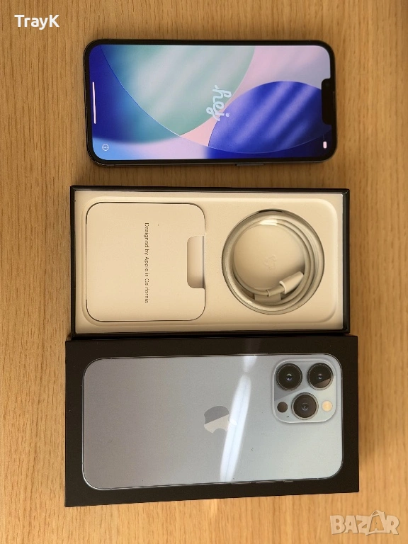 iPhone 13 Pro 512GB Sierra Blue + подарьци, снимка 1