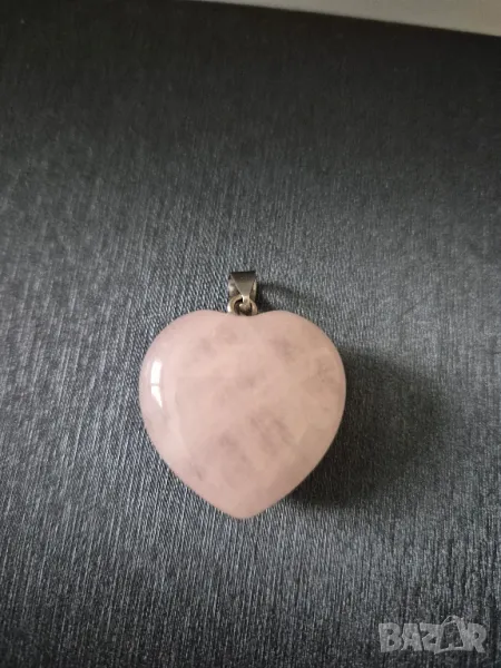 масивна висулка розов кварц, снимка 1