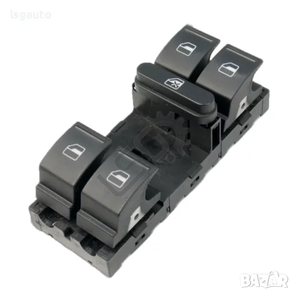 Панел бутони ел. стъкла предна дясна врата Volkswagen Tiguan I 2007-2015 ID: 140921, снимка 1