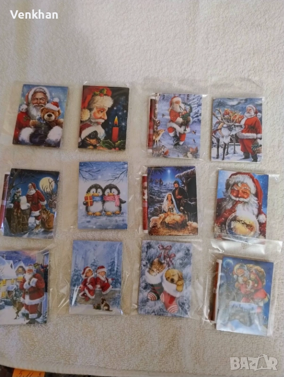 Коледни подаръци магнит, снимка 1