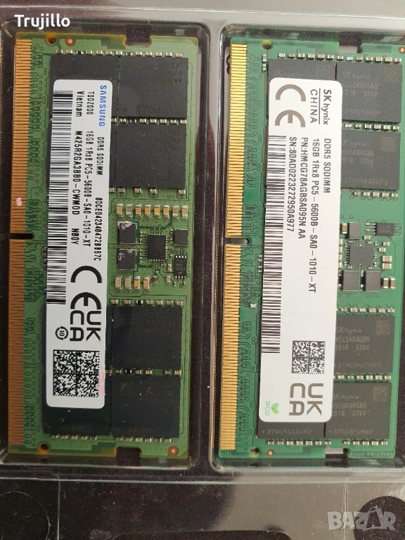 Рам памет Sodimm 2х16gb DDR5 5600mhz, снимка 1