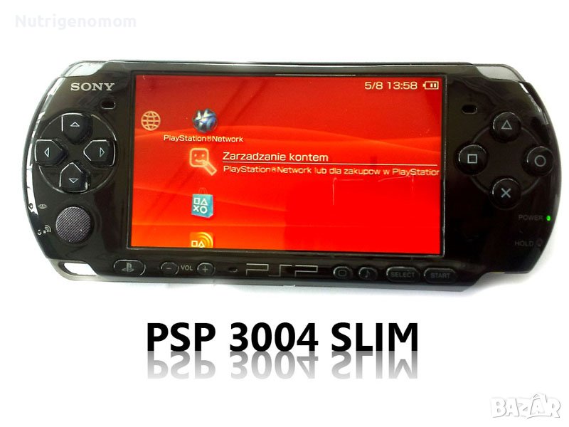   SONY PSP 3004 Преносима конзола сони псп 3004 с игри, снимка 1