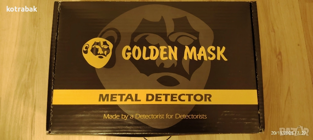 Металотърсач Golden Mask 4Xtreme 28/33, слушалки, снимка 1
