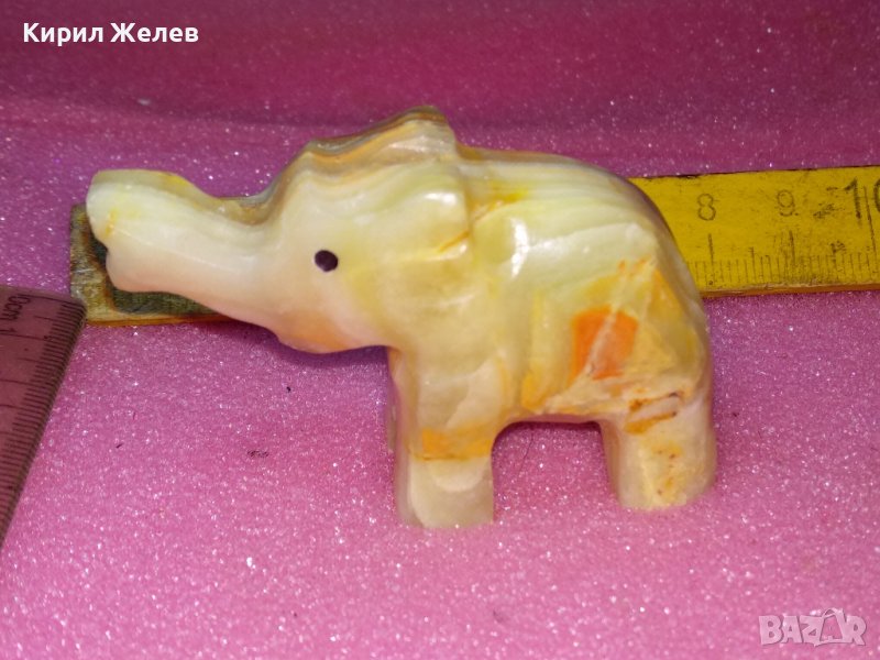 СЛОНЧЕ от ОНИКС РЪЧНА АРТ ИЗРАБОТКА ДЕКОРАТИВНА ФИГУРКА За ЩАСТИЕ КЪСМЕТ За ДОМА 42861, снимка 1