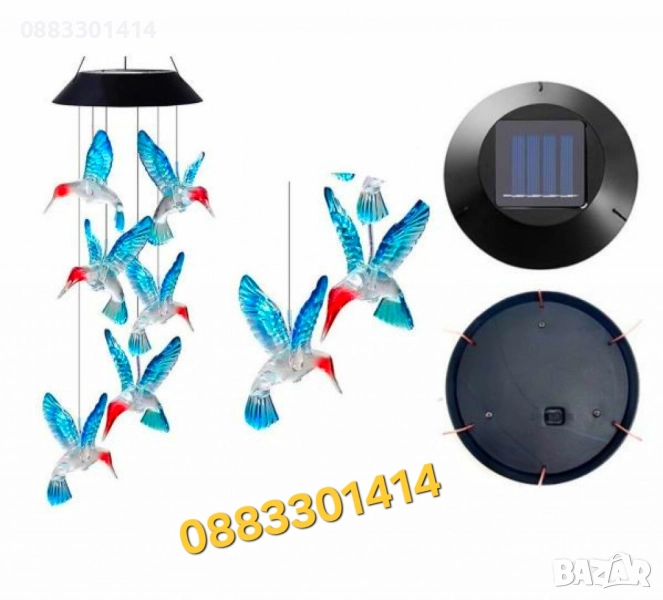 Соларна лампа Колибри Декорация, снимка 1