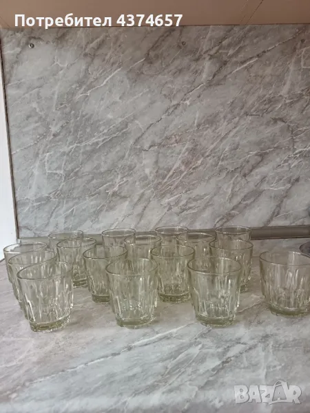 Стъклени чаши  за концентрат, снимка 1