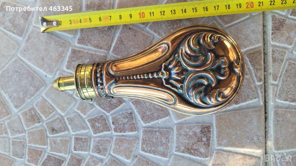 Барутница 9, пушка, пищов, пистолет, снимка 1