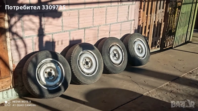 Продавам джанти за Опел и Голф-13 Цола, снимка 1