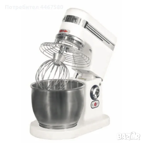 Професионален планетарен миксер – 5 литра, 0.3 kW, снимка 1