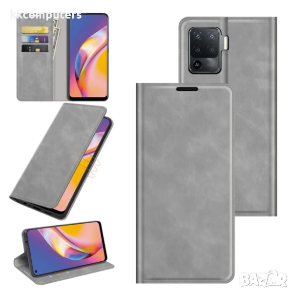 Oppo Reno5 Lite / A94 DUX DUCIS Кожен Калъф и Протектор, снимка 1