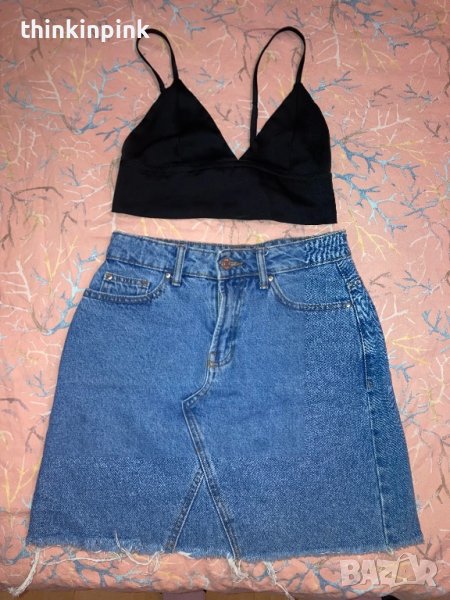 Дънкова пола , снимка 1