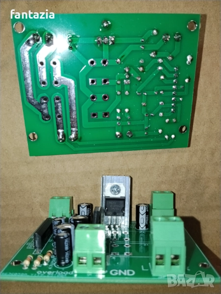 Защита за високоговорители тонколони с upc1237, снимка 1