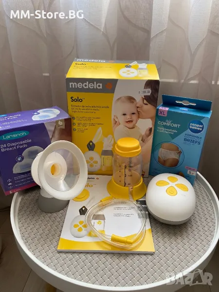 Нова Електрическа двуфазна помпа за кърма SOLO - MEDELA, снимка 1