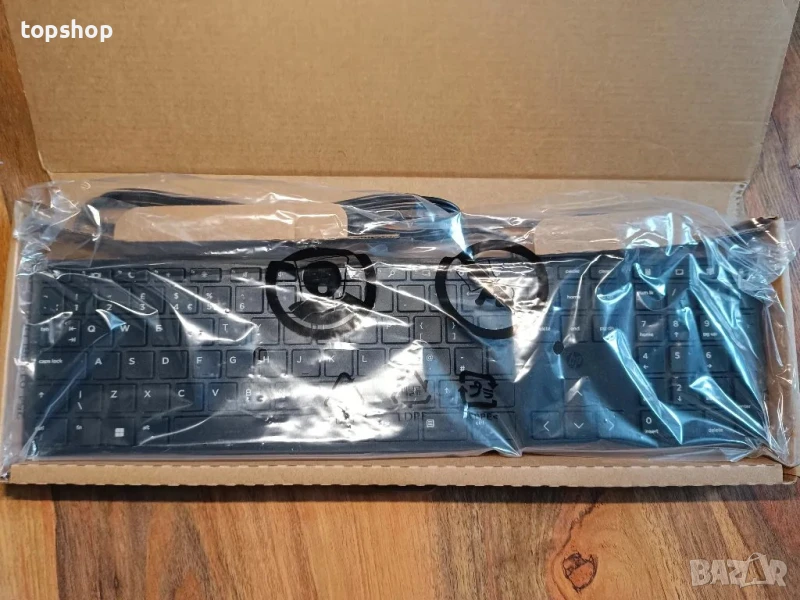 НОВА клавиатура HP Wired Desktop 320K с усб ( hsa c001k ), снимка 1