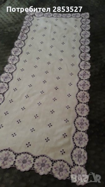 Покривка/каренце с бродерия, снимка 1